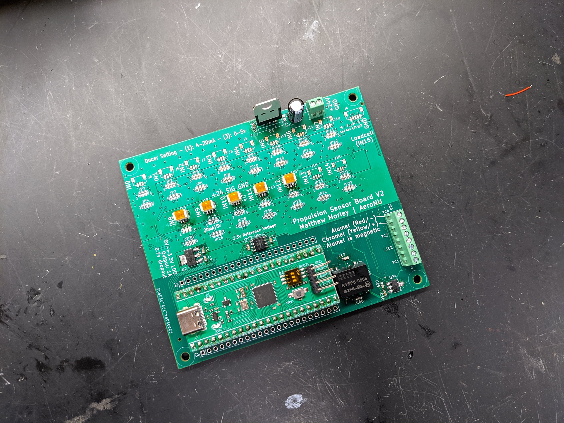 Rocket Test Stand DAQ (AerospaceNU)